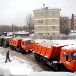 Техника для вывоза снега в Нижнем Новгороде